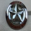 Stylové Kovové Černé Texas Edition Hvězda Vlajka Auto Znaky Odznaky Pro Jeep A Chevy