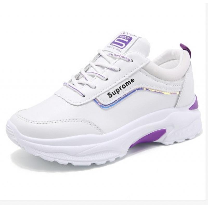 Fleece sneakers women's waterproof and non-slip 2 winter new thickened warm cotton shoes student soft sole