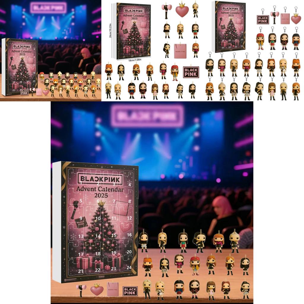 Blackpink Christmas Party Decorations Acrylic Hanging Ornaments For Seasonal Home Decor