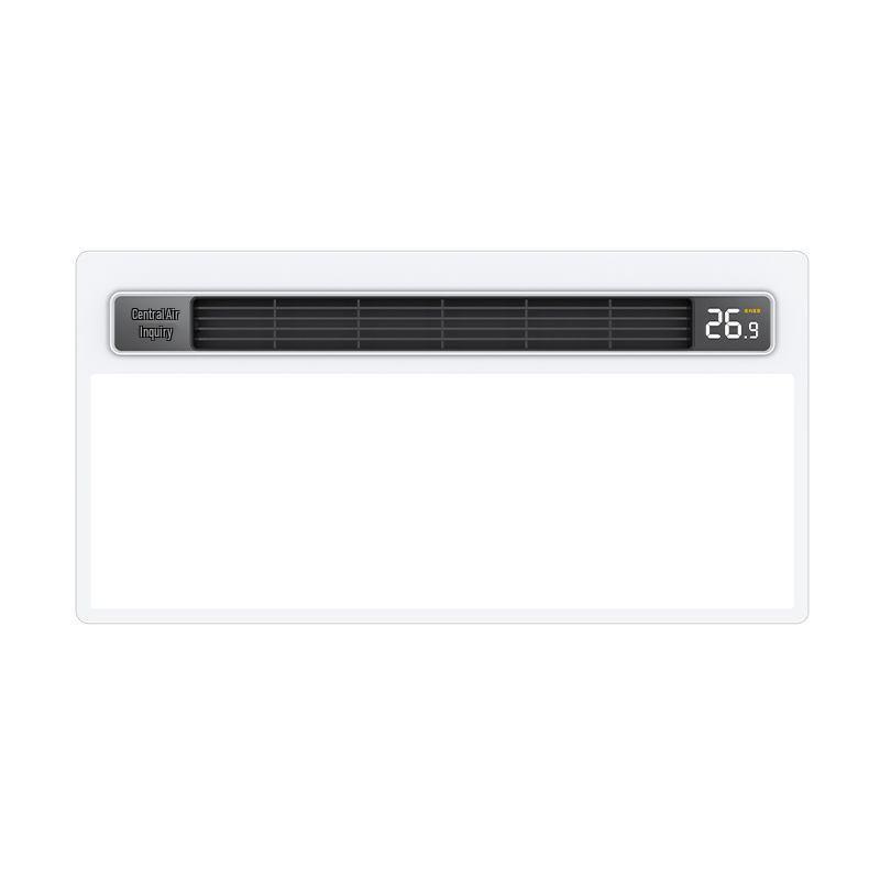 Shenhua Smart Recessed Ceiling Bath Heater with Light and Dual Motor Blades