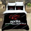 Aprilia Motorcycle Print Bedding Sets Exquisite Bed Supplies Set Duvet Cover Bed Comforter Set Bedding Set Luxury Birthday Gift