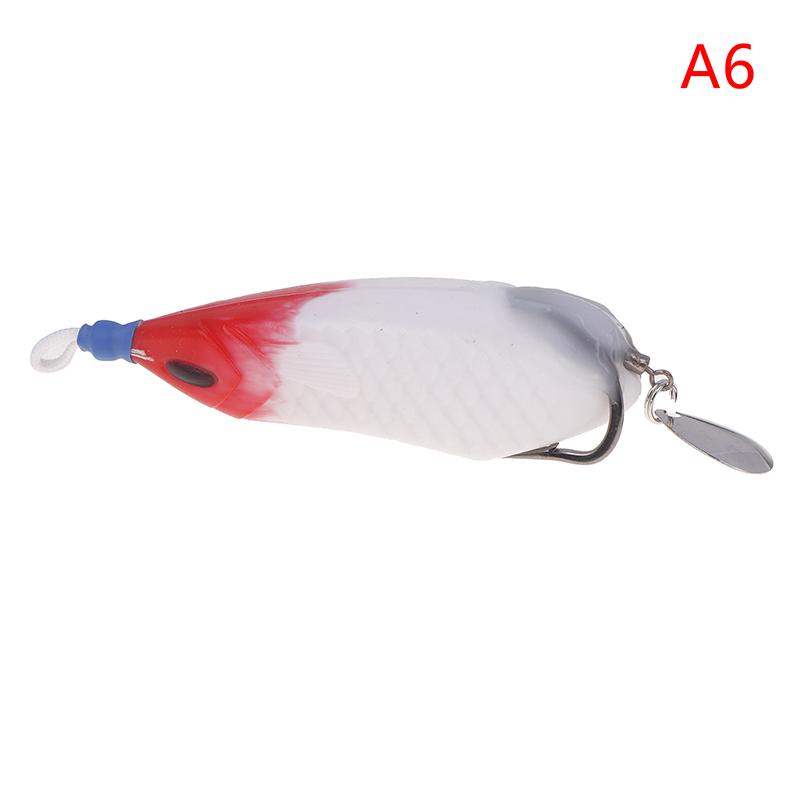 

1 шт. Искусственные приманки Рыболовная приманка Поверхностный воблер Лягушка-луч Устойчивая к износу Лягушка Мягкие приманки Приманка Прочная