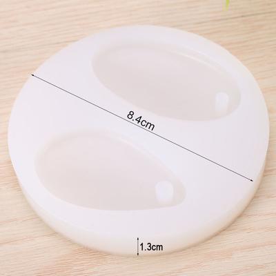 1Pcs Time Gem Oval Silicone Jewelry Making Mould   Pendant Mold, Resin Craft Tool for Earrings, Necklaces, Key Chains and Room Decor