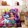 Customize Your Name Outdoor Blanket Birthday Princess Theme Soft And Comfortable Allseason Multipurpose Blanket For Travel Camping Picnics Sofa Office