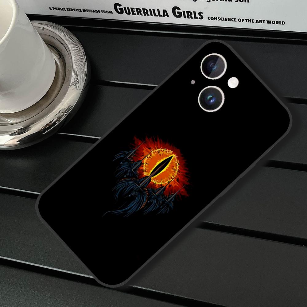 Movie The L-Lord R-Rings Phone Case For Iphone 16 15 11 13 14 Pro Max 7 8 Plus X Xr Xs Max 12mini Black Shell Cover Case