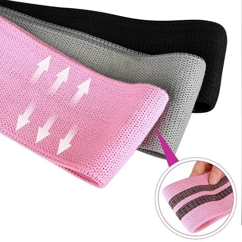 Set von elastischen Widerstandsbändern für Yoga, Indoor-Trainingsgeräte, Fitness, Widerstandsübungen, Übungsgummi