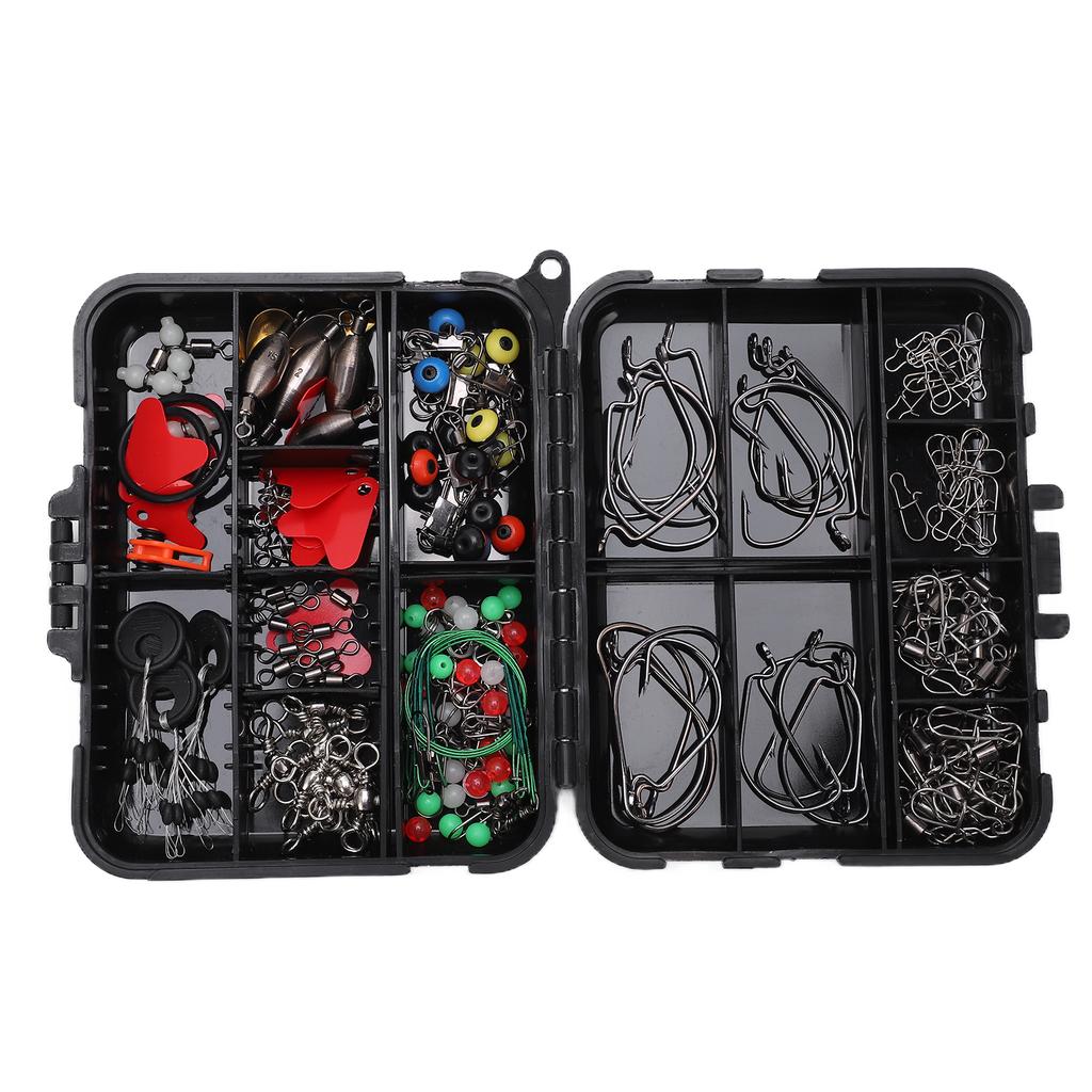 Fishing Lures Baits Tackle Box with Rope Stainless Steel Material Durable Fishing Tool Set