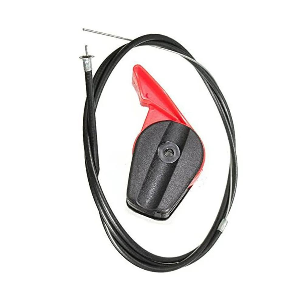 

1set Lawn Mower Throttle Cable 65-inch 165.1cm Control Switch Handle Kit For Electric Lawn Mowers Garden Power Tool Parts червоний