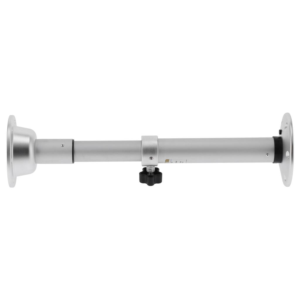 19.3‑28.3in Table Pedestal Kit Adjustable Silver Pillar with Mount Base Parts Universal for Caravan Motorhome Yacht