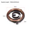 Molletta di Ritorno per Trapano a Colonna Molla del Mandrino Molla a Spirale di Ritorno dell'Alimentazione Assemblaggio Rivestimento Nero Espandi Lunghezza 680-1800mm Diametro Esterno Molla 34-66mm