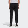 Adidas Simple Mid-Waist Knitted Sports Pants Women Bottoms Black DU0014