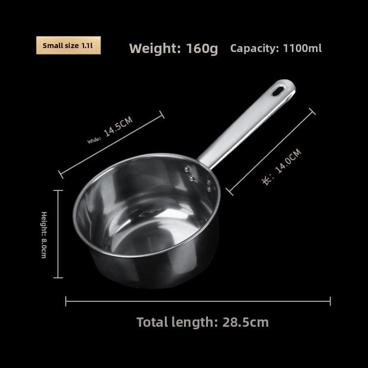Stainless Steel Water Ladle, Thickened Water Spoon, Water Float Stainless Steel Water Scoop, Short Handle Water Ladle