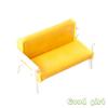 1/12 Dollhouse Miniature Furniture Leather Sofa Single/Double Chair Model Doll Home Living Room Decor Accessor Children Toy Gift
