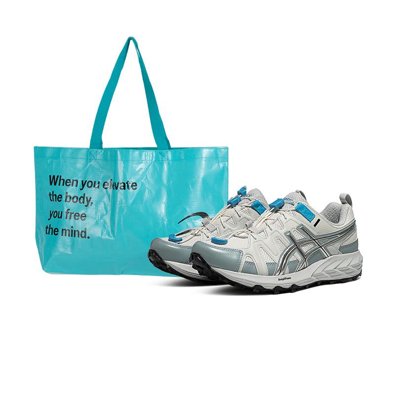 Asics Gel-Sonoma Fe Gift Box Comfortable Versatile Low-Top Running Shoes Women Running Shoes White Blue Gray ACNZP-AS00045-2