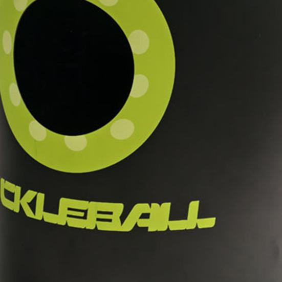 Foldable Outdoor Pickleball Game Portable Team-Based Plastic Pickleball Bucket for Back Yard Beach Park Play