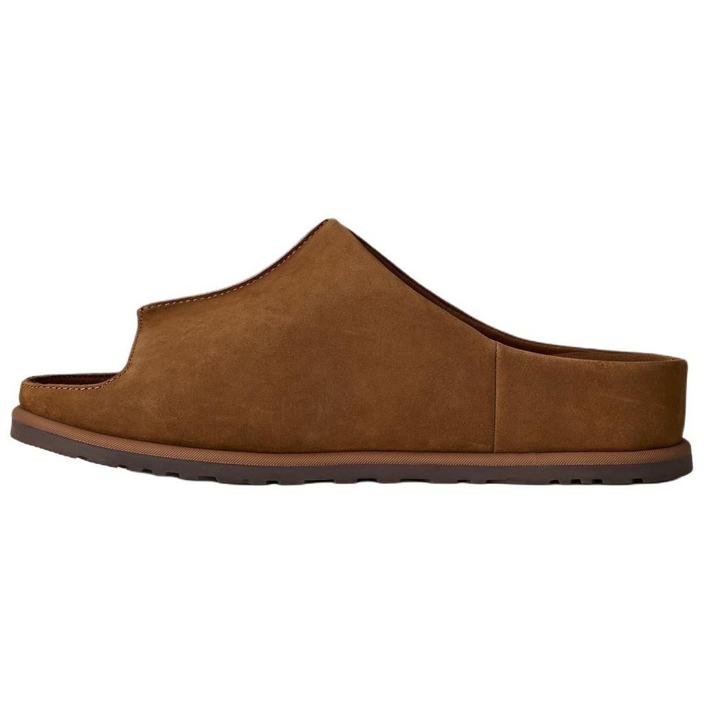 UGG Rubber Slide Slippers Men's Dark Brown 1177351-DKC