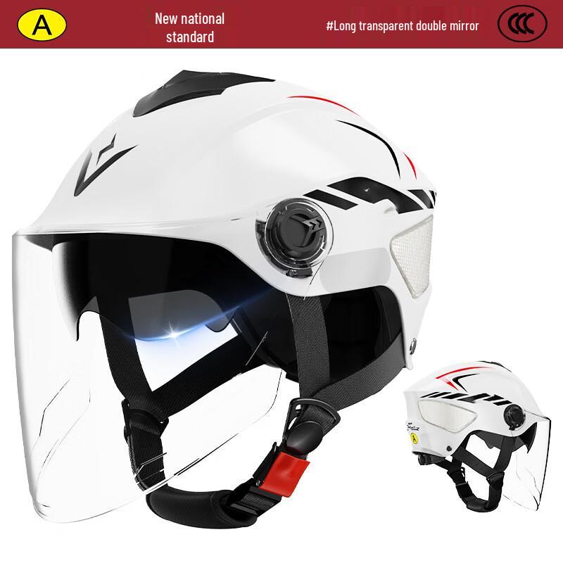

GOWKE All-Season Electric Scooter/Motorcycle Helmet One Size
