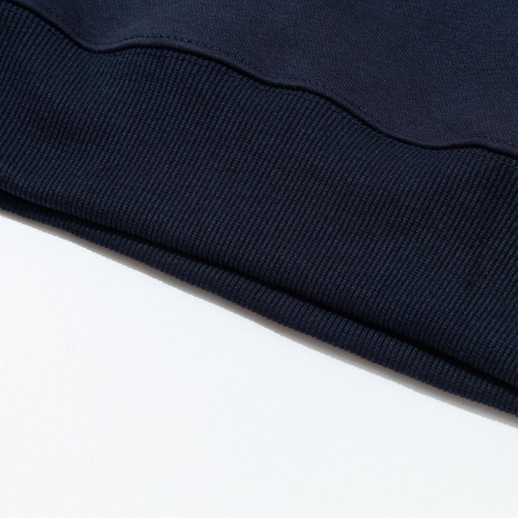 666 AMI Podzim/Zima Nový Produkt Háčkované Abeceda Pletení Mikro Štítek Ručník Výšivka Vložka Rameno Kulatý Výstřih Mikina Pánská Mikina