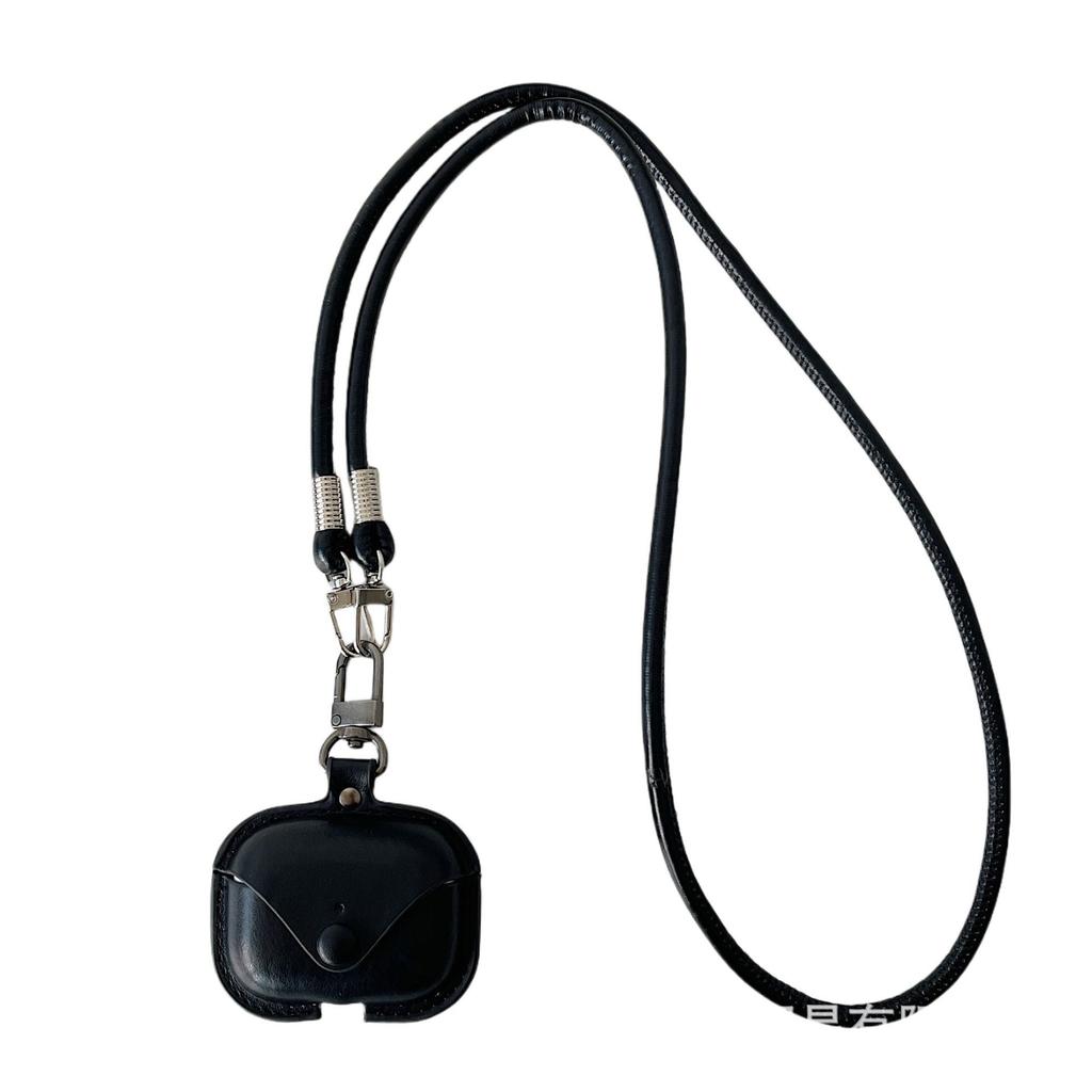Simple business leather case for Apple AirPods wireless Bluetooth headset case 1/1/1/1st generation protective case