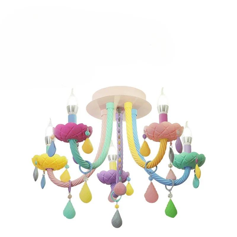 

Спальня Светодиодный светильник Потолочный светильник Детская комната Потолочный светильник 220 В 110 В Кровать Спальная комната Лампа Cold White