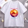 Kiss All The Time Grafik T-Shirt Retro Musiktour Stil T-Shirt Lässig Baumwolle Kurzarm Rundhals T-Shirt Streetwear Kleidung