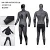 Mens 3mm 5mm 7mm CR Neoprene Wetsuit Separates Scuba Diving Snorkeling Cold Water Swimming