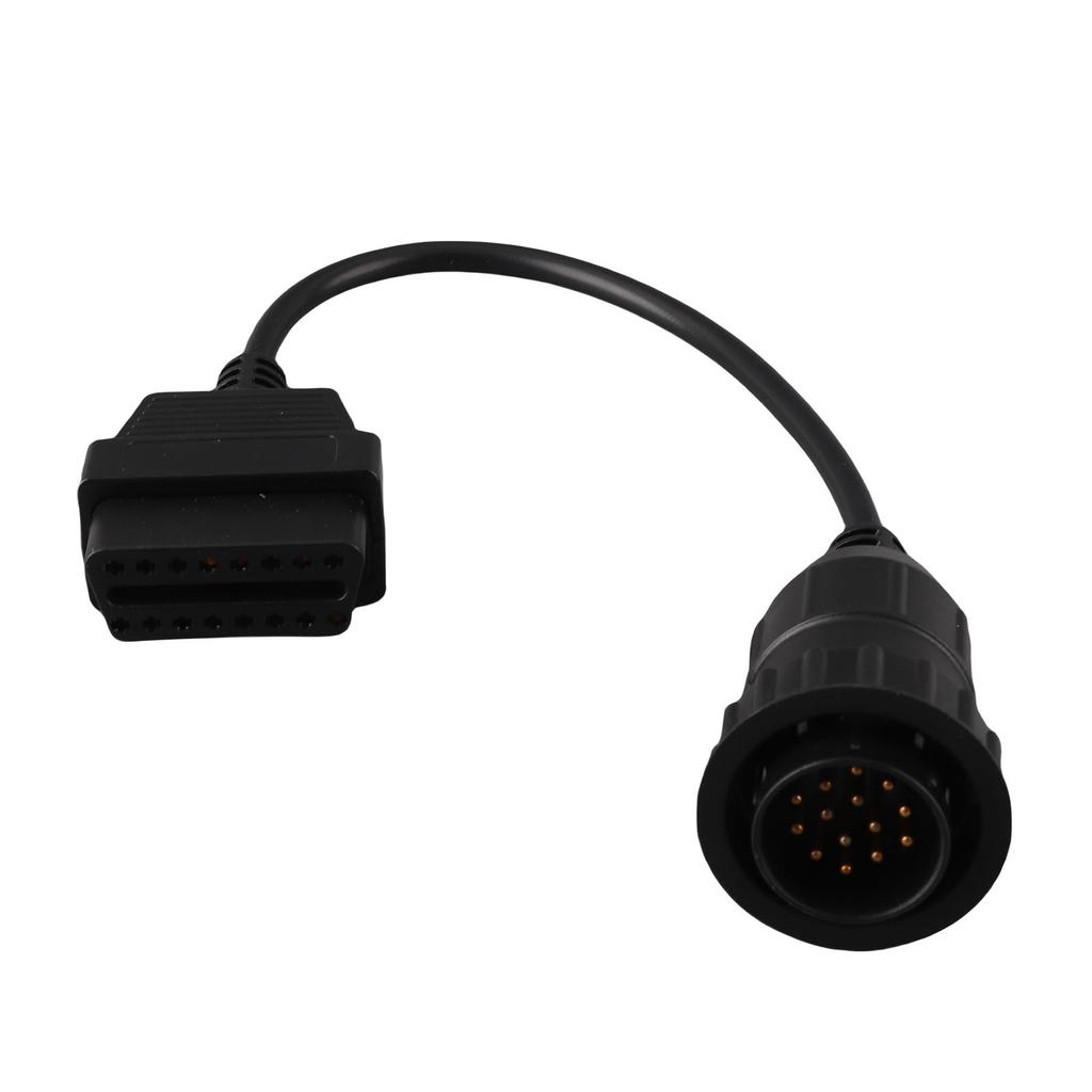 14 Pin to 16 Pin OBD II Male Cable Adapter Diagnostic Cable Replacement OBD II