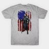 Warrior of God. America Crusader Stars and Stripes Templar T-Shirt. Summer Cotton Short Sleeve O-Neck Mens T Shirt New S-3XL