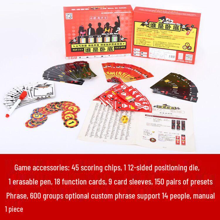 Good View City Undercover Deluxe: Party Card Game Set