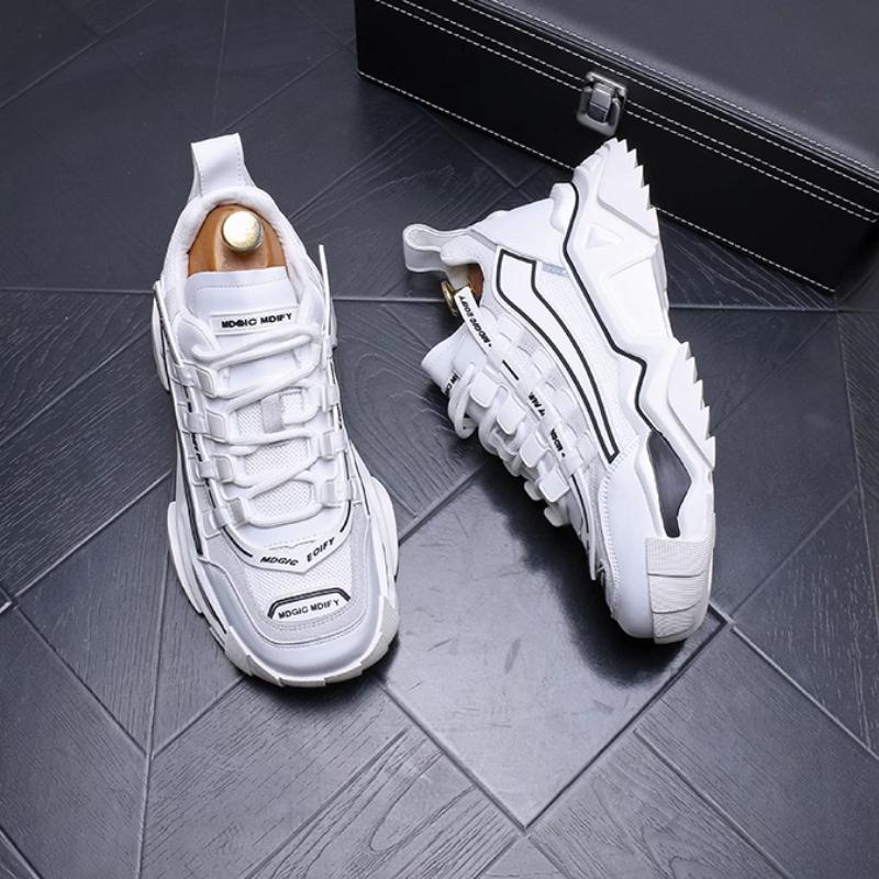 Fashion New dad boots simple fashion breathable versatile casual shoes thick soles running for men zapatillas hombre b7