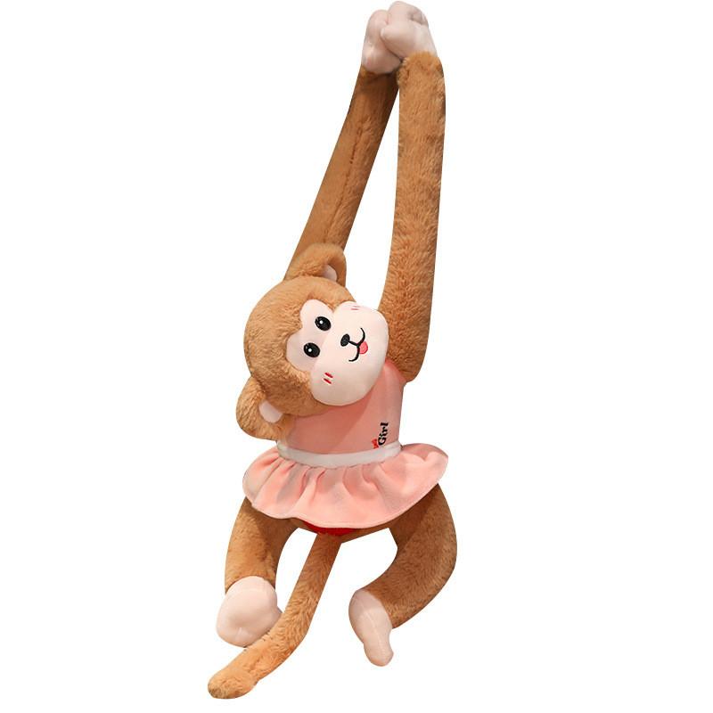 Plush Monkey Couple Stuffed Toy Animal Dolls Room Decoration Kid Birthday Gifts