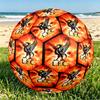 Football team.C Print Size 5 Soccer Ball, PU Wear Resistant Football for Match Training and Daily Practice, Birthday Gift for Soccer Fans