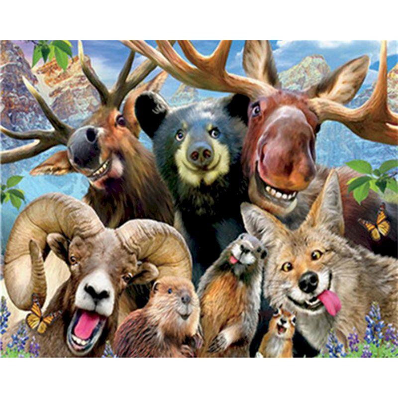 5D DIY Diamond Painting Cute Dog In Oil Painting Diamond Embroidery Cross Stitch Kit Full Rhinestone Mosaic Home Decor