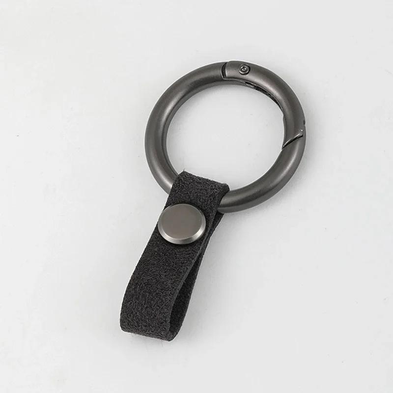 

Leather Car Key Case For Trumpchi Gac Empow J11 J12 J13 J14 J15 J16 Gs Protector Fob Suede Keychain Car Accessories