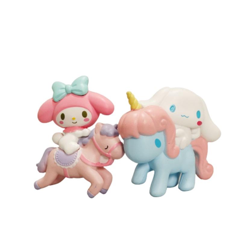 Sanrio Melody Cake Decorating Toy High-quality Pvc Plastic Figures