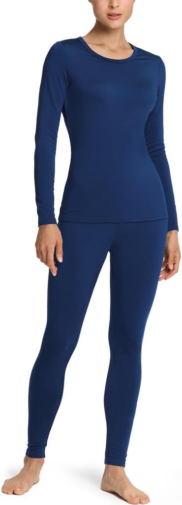 Ensemble de Sous-vêtements Thermiques Tesla Chauds et Sous-vêtements pour et Hiver Chauds et Coupe-vent Sous-vêtements Femme (Haut Bas) [Isolé, Évacuant l'humidité,