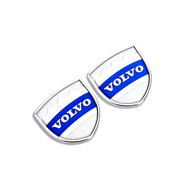 

2PCS 3D Stereo Moose Logo Shield Badge Car Body Trunk Sticker for Volvo V50 S60 XC60 S40 XC40 XC90 V60 S80 S90 V90 V70 V40 S70