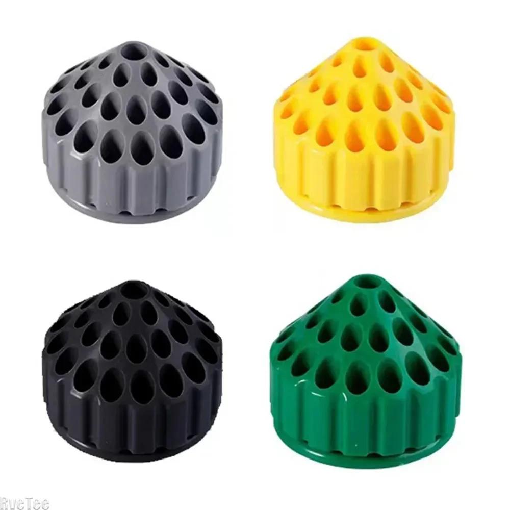 Needle Storage Box 35 Hole Rotating Base Tool Holder Rotary Engraving Tool Grinding Head Carving Tool Polishing Wheel Organizer
