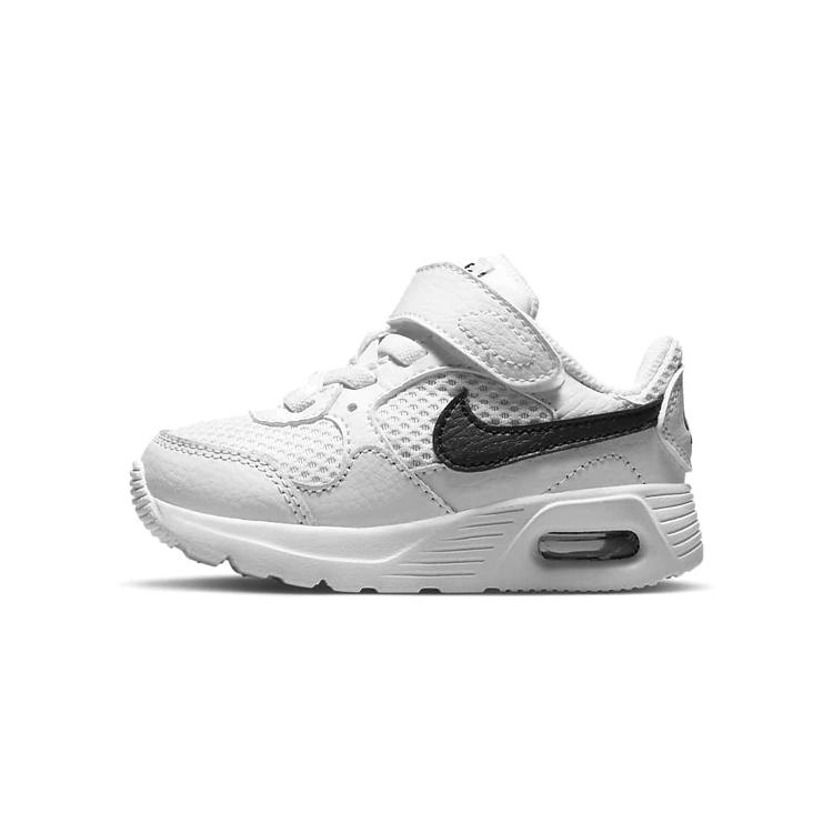 

Nike Air Max SC Abrasion Resistant Lightweight Cushioning Low top Running Shoes White Black Infant And Toddler CZ5361-102 25
