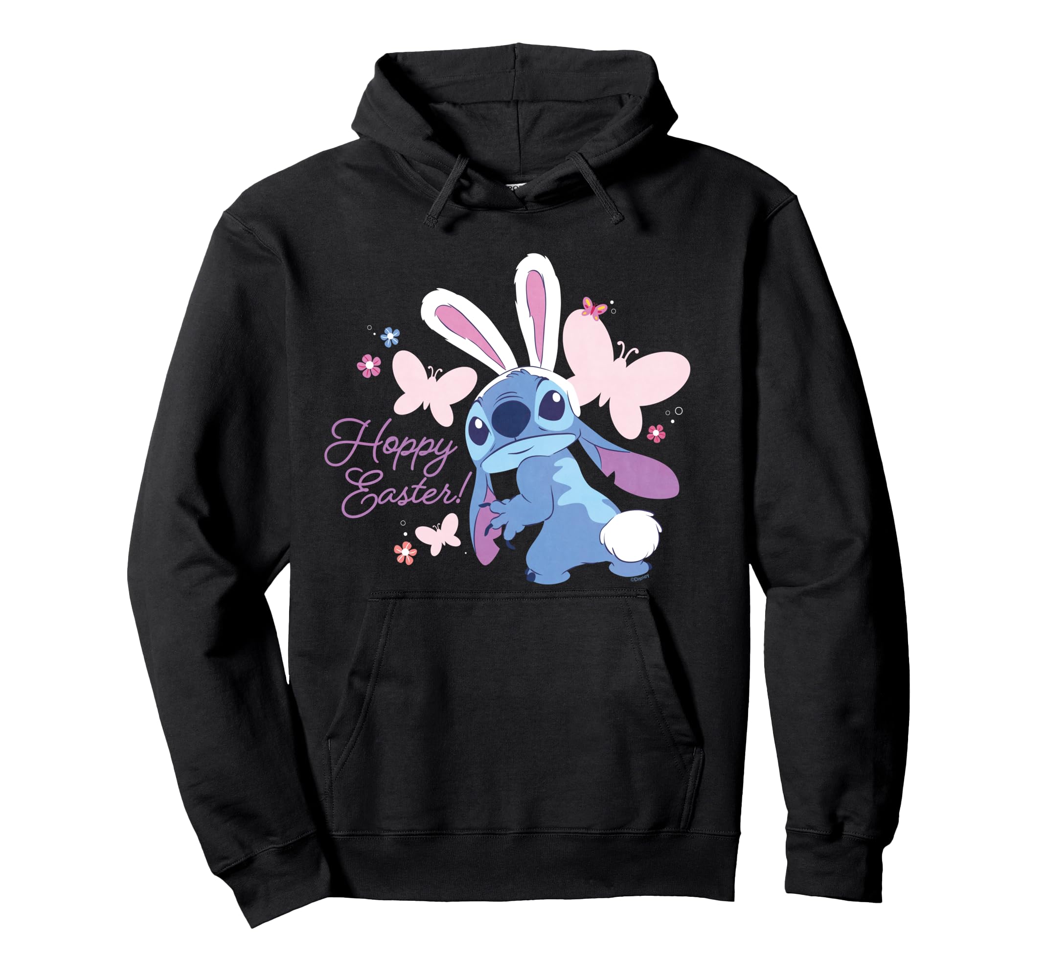 

Толстовка с капюшоном Disney Lilo & Stitch Hoppy Easter Bunny and Butterfly