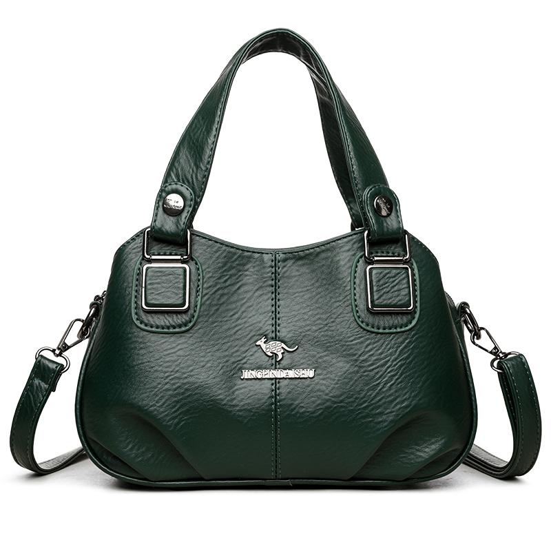 

Сумка для мамы среднего возраста, женская сумка-тоут, сумка через плечо зелёный