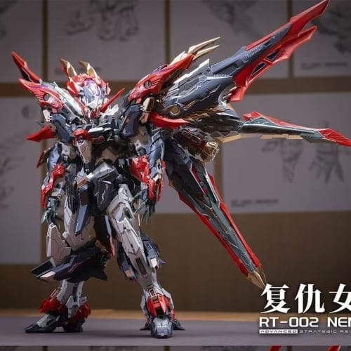 IN ERA + Infinite Nova 1/100 RT-002 NEMESIS Goddess of Vengeance, 10th Anniversary Kit, Assembled Plastic Model