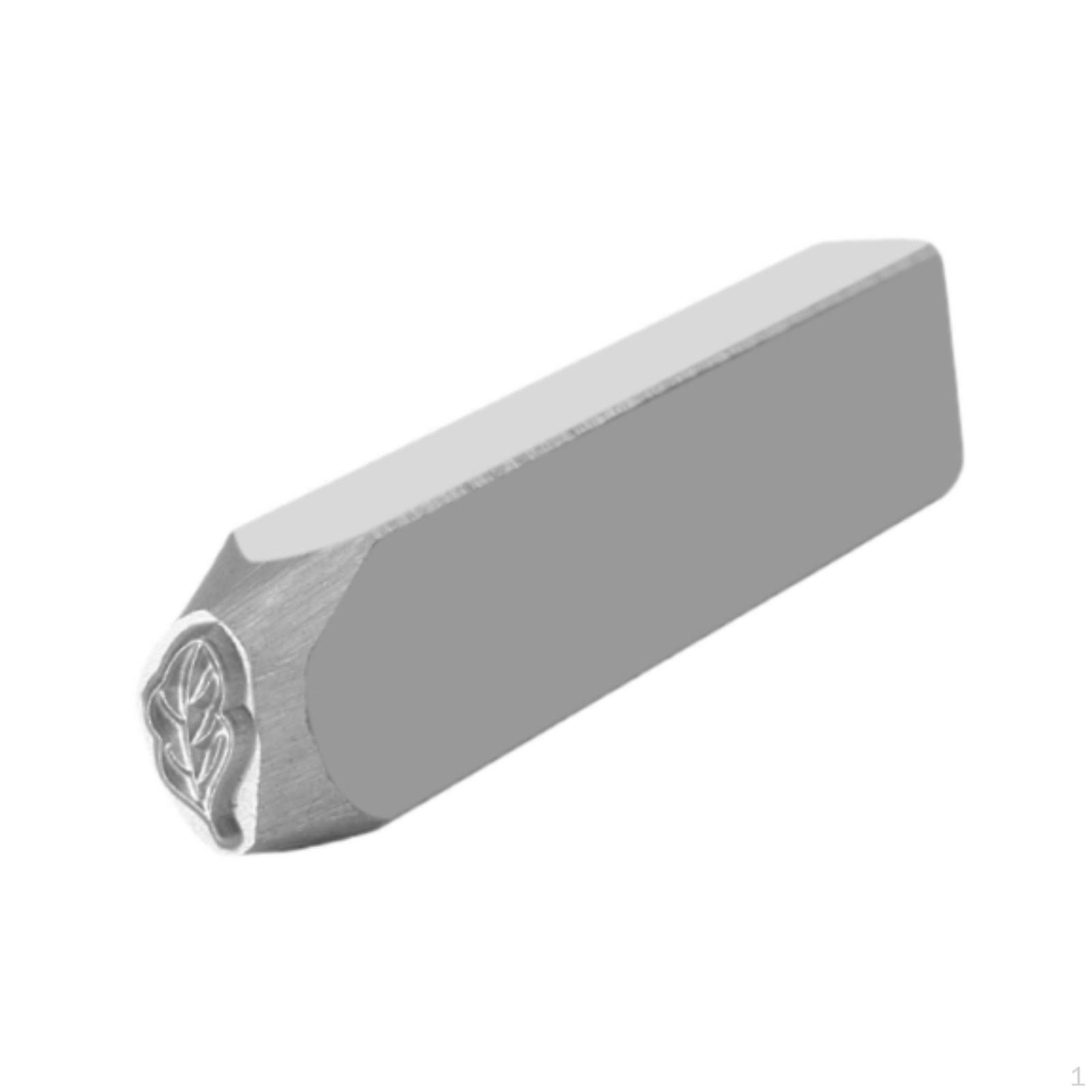 

Гравированный стальной штамп с ЧПУ для ювелирных изделий и металлообработки Left Leaf