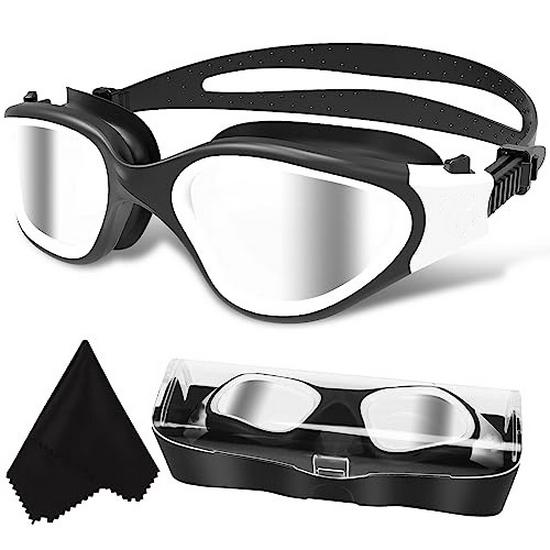 High-Definition Waterproof Anti-Fog Swimming Goggles - Unisex Casual & Professional Style