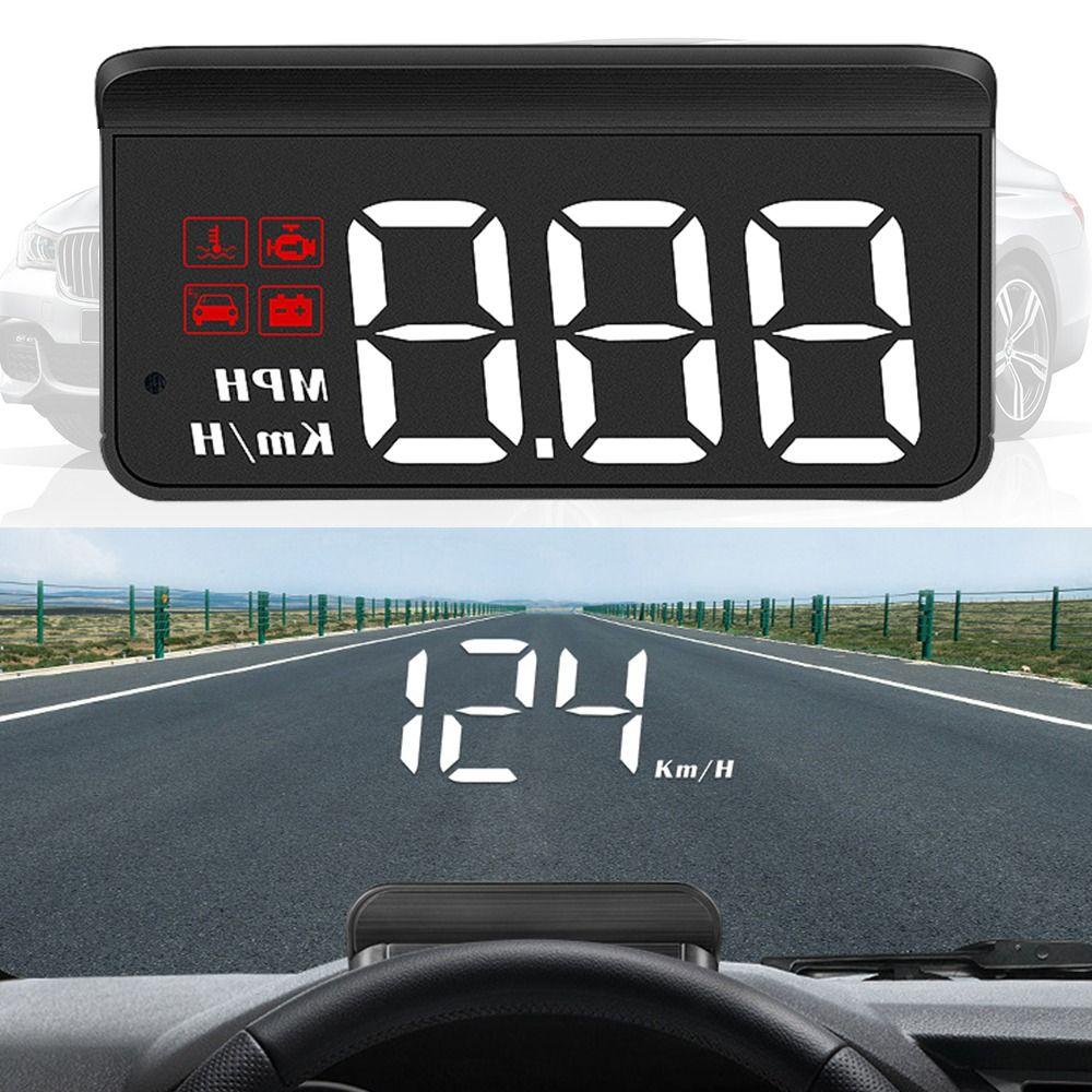 

OBD2 Автомобильный GPS HUD KM/H Цифровой спидометр Новый HUD Проектор Дисплей Автомобильные аксессуары