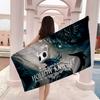 Game H-Hollow Funny Knight Anime Beach Swimming Towel Soft Absorbent Washcloth Children's Gifts for Kids Travel Camping Gym