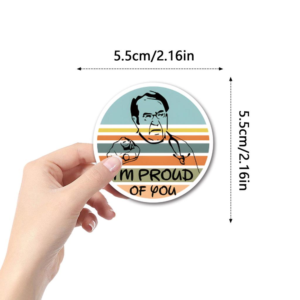 50 New Dr Now Graffiti Stickers Decorative Scooter Water Cup Helmet Waterproof Stickers