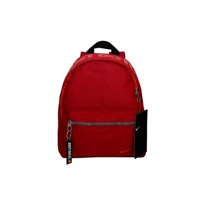 Logo Zipper Closure Polyester Backpack Small Women Backpacks Red BA4606-688