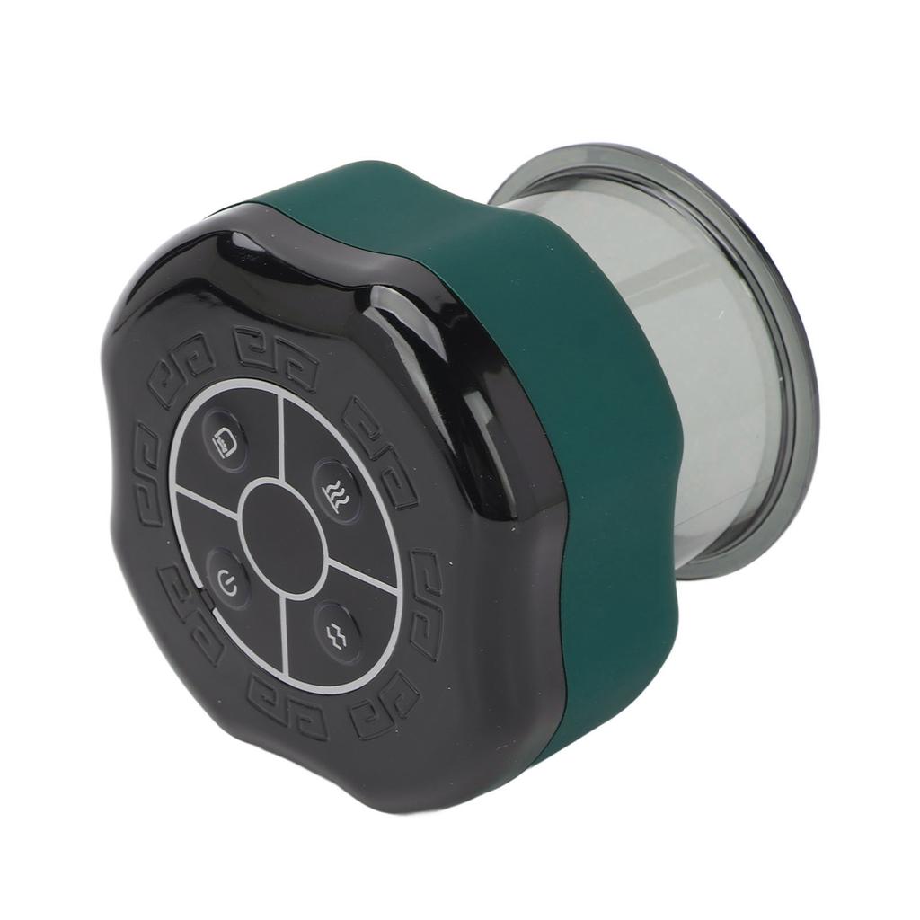 Inteligentne urządzenie do bańkowania próżniowego 12 biegów Skrobanie Bańkowanie podciśnieniowe do salonu kosmetycznego Zielone