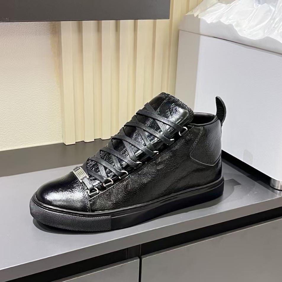 Export Men`S Shoes Trendy Brand Leather